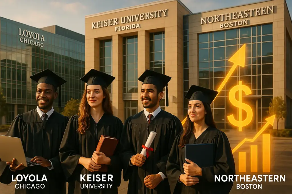 Loyola vs Keiser vs Northeastern